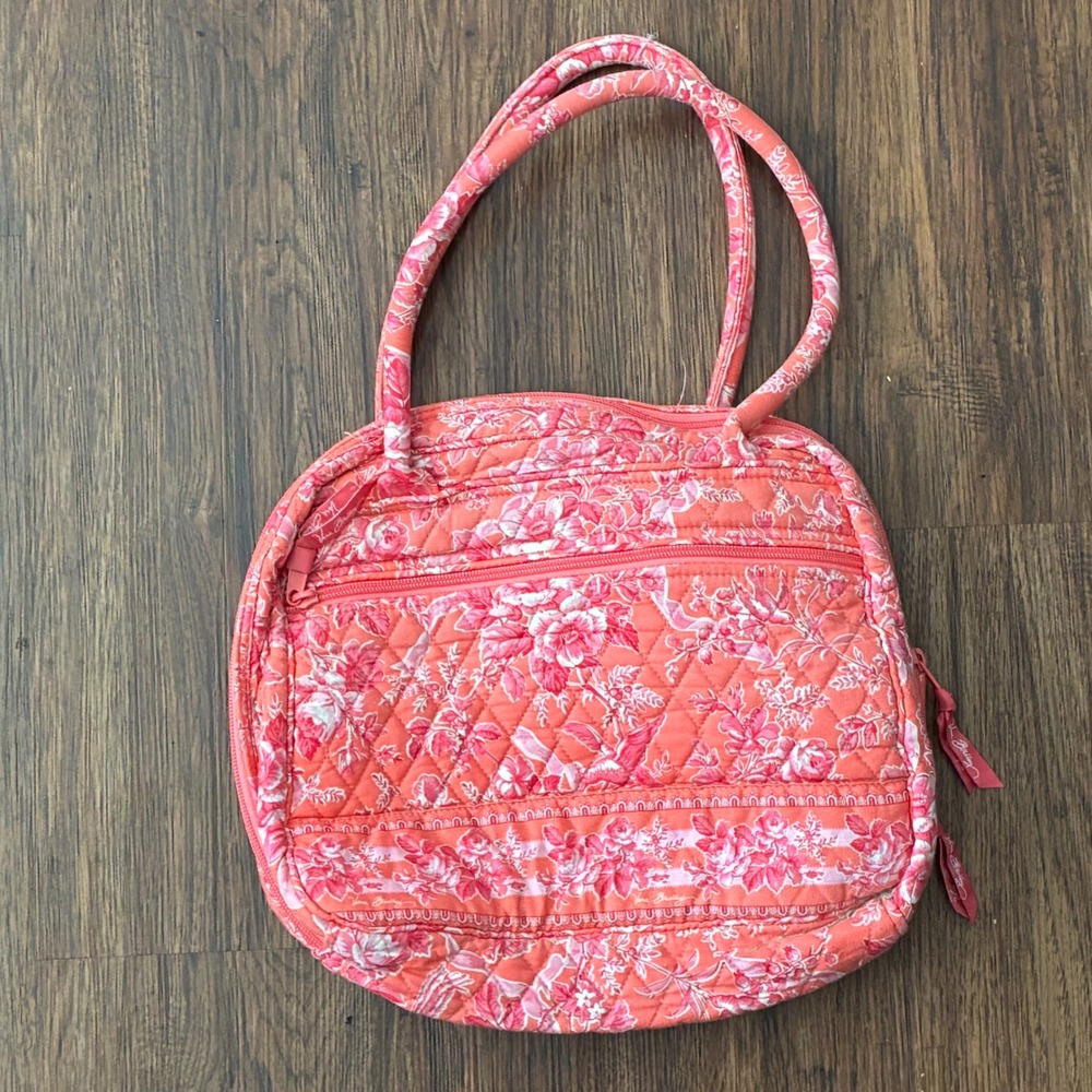 Vintage Vera Bradley Handbag & Wallet Women OS Pink NWT Hope Toile‎ Floral Set